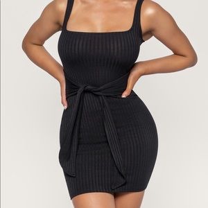 Meshki Valencia Tie Mini Dress